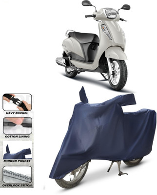 HWQSXAE Waterproof Two Wheeler Cover for Universal For Bike(Blue)