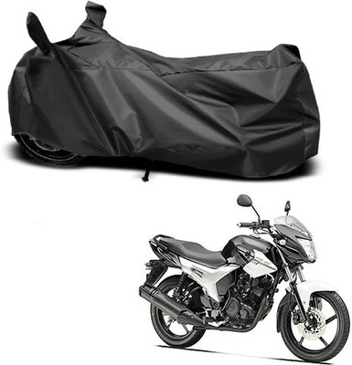 DeepShakshi AUTOMOTIVE Waterproof Two Wheeler Cover for Yamaha(SZ R, Black)