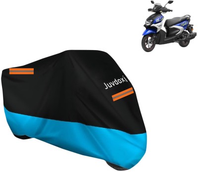 Juvdoxj Waterproof Two Wheeler Cover for Yamaha(Ray ZR BS6, Blue)