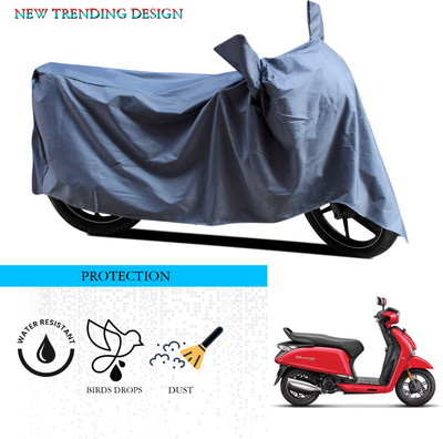 ANTHUB Waterproof Two Wheeler Cover for Hero(Destini 125, Grey)