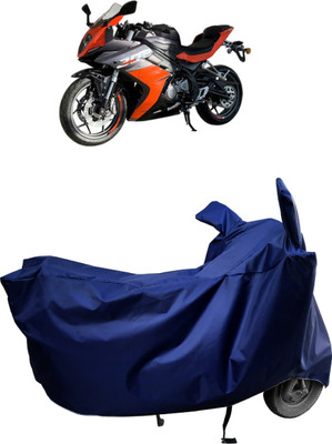 Amexride Two Wheeler Cover for Benelli(302R, Blue)