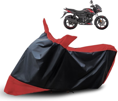 HEMSKAR Waterproof Two Wheeler Cover for Bajaj(Pulsar 150, Red)