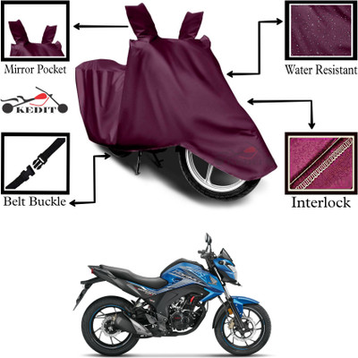 AASHTIK MART Two Wheeler Cover for Honda(CB Hornet 160R, Maroon)