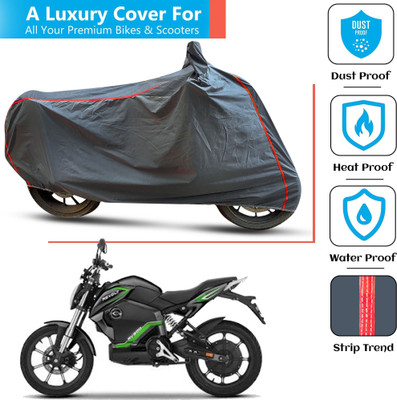 FAMEXON Waterproof Two Wheeler Cover for Revolt(RV 300, Grey)