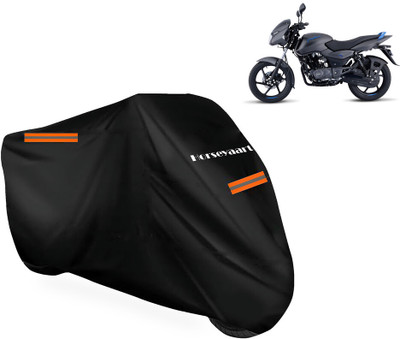 Horseyaart Waterproof Two Wheeler Cover for Bajaj(Pulsar 125 Neon, Black)