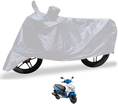 MOCKHE Waterproof Two Wheeler Cover for Honda(Dio, Silver)