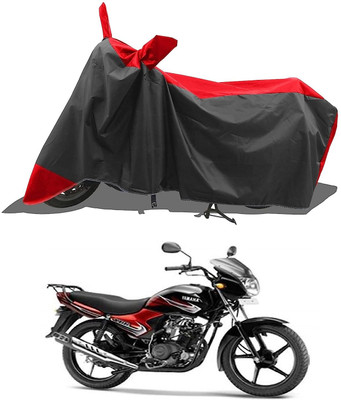 AASHTIK MART Two Wheeler Cover for Yamaha(YBR 125, Red)