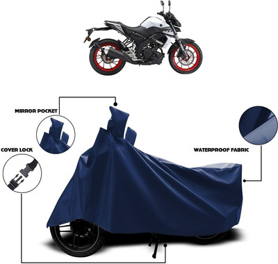 DeepShakshi AUTOMOTIVE Two Wheeler Cover for Yamaha(MT 15, Blue)