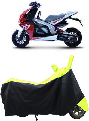 Coxtor Waterproof Two Wheeler Cover for TVS(Creon BS6, Yellow)