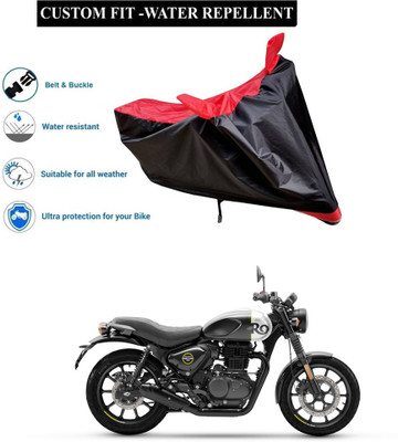 PAGORA Waterproof Two Wheeler Cover for Royal Enfield(Hunter 350, Red)