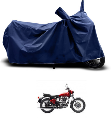CODOKI Waterproof Two Wheeler Cover for Royal Enfield(Bullet Electra Twinspark, Blue)
