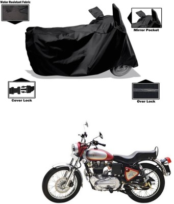 CODOKI Waterproof Two Wheeler Cover for Royal Enfield(Electra 5S, Black)