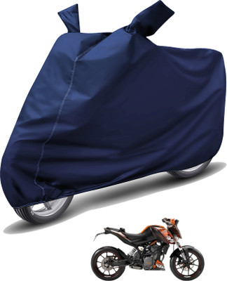 Caronix Waterproof Two Wheeler Cover for KTM(Duke 200, Blue)