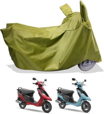 Amexride Two Wheeler Cover for TVS(Scooty Pep Plus, Maroon)
