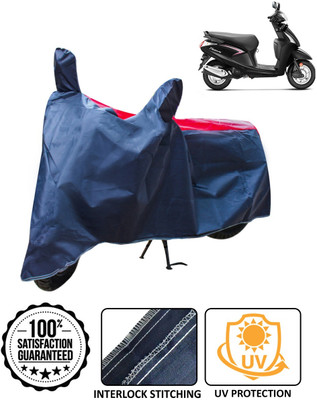 CARNEST Two Wheeler Cover for Hero(Pleasure, Blue, Red)