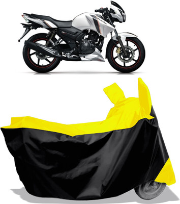 Amexride Two Wheeler Cover for TVS(Apache 150, Multicolor)