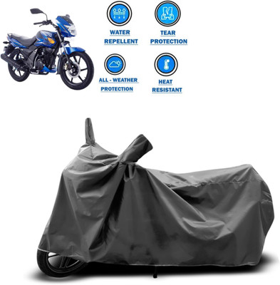 CODOKI Waterproof Two Wheeler Cover for TVS(Flame, Grey)