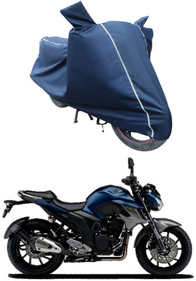Mdstar Waterproof Two Wheeler Cover for Yamaha(FZ25, Blue)