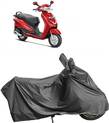 DIGGU Two Wheeler Cover for Hero(Duet 125CC, Grey)
