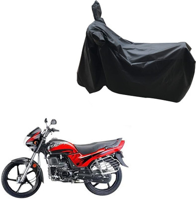 AASHTIK MART Two Wheeler Cover for Hero(Passion Plus, Black)