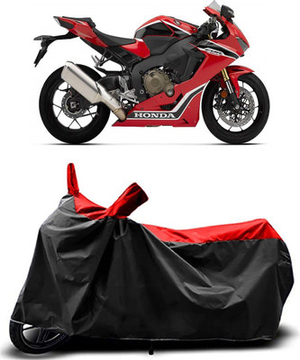 MMSSTAR Waterproof Two Wheeler Cover for Honda(CBR 250R, Red)