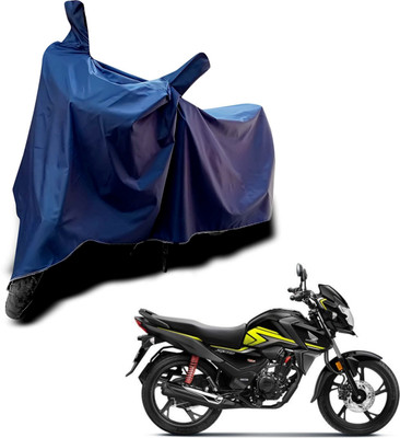 KEDIT Two Wheeler Cover for Honda(SP125, Blue)