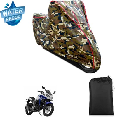 PAGORA Waterproof Two Wheeler Cover for Yamaha(Fazer-250 BS6, Yellow)