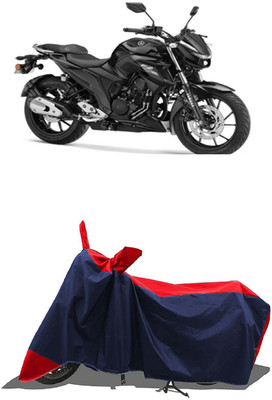 SUGASHRI Waterproof Two Wheeler Cover for Yamaha(FZ 25 BS6, Red, Blue)