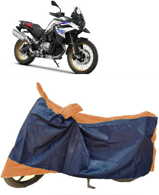 ANTOFY Two Wheeler Cover for BMW(F 850 GS, Blue, Orange)