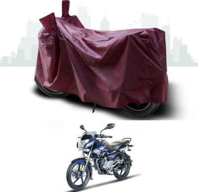 AASHTIK MART Two Wheeler Cover for Bajaj(Pulsar 135 LS DTS-i, Maroon)
