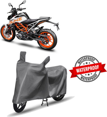 APNEK Two Wheeler Cover for KTM(390 Duke, Grey)
