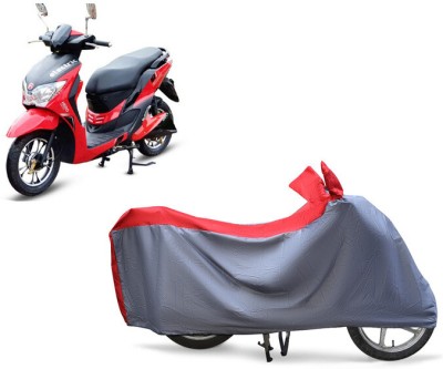 EGAL Waterproof Two Wheeler Cover for Hero(Electric Dash BS6, Red)