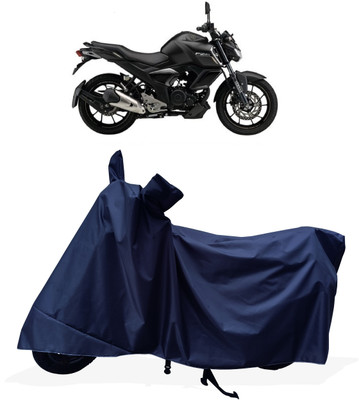 Tricway Two Wheeler Cover for Yamaha(FZS-FI V3 BS6 BS6, Blue)