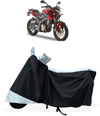 Tricway Two Wheeler Cover for Bajaj(Pulsar 180NS BS6, White)