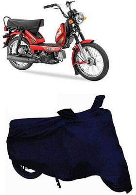 KEDIT Two Wheeler Cover for TVS(XL 100 Heavy Duty, Blue)