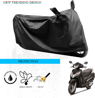 ANTHUB Waterproof Two Wheeler Cover for Honda(Activa, Black)