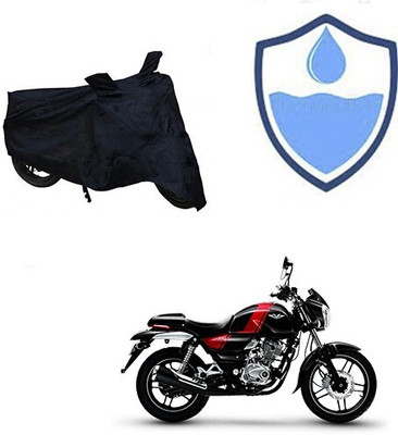 DeepShakshi AUTOMOTIVE Waterproof Two Wheeler Cover for Bajaj(V 150, Black)