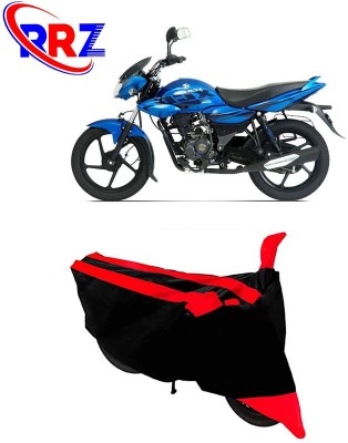 RRZ Waterproof Two Wheeler Cover for Bajaj(XCD 125cc, Black, Red)