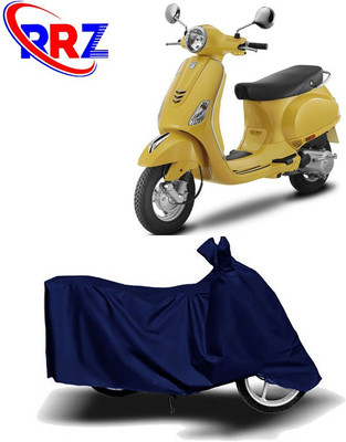 RRZ Two Wheeler Cover for Vespa(Vespa LX, Blue)