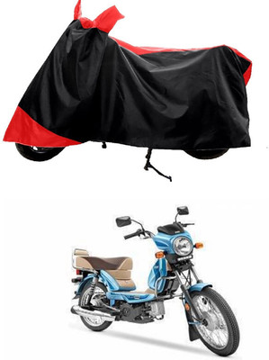 GROFATIK Two Wheeler Cover for TVS(Heavy Duty BS6, Red)