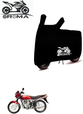 AutoRash Waterproof Two Wheeler Cover for Bajaj(Wind 125, Black)