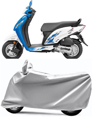 XOCAVO Two Wheeler Cover for Honda(Activa i, Silver)