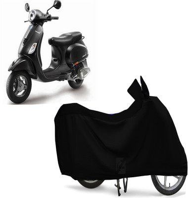 EGAL Waterproof Two Wheeler Cover for Piaggio(BS6, Black)