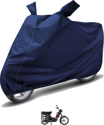 Caronix Waterproof Two Wheeler Cover for TVS(Blue)