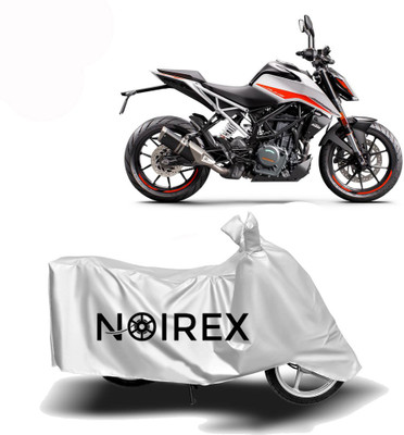 NOIREX Two Wheeler Cover for KTM(Duke 390, Silver)