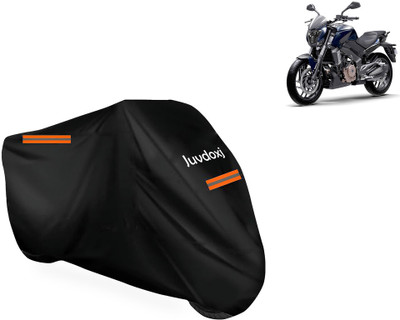 Juvdoxj Waterproof Two Wheeler Cover for Bajaj(Dominar, Black)