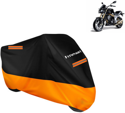 Horseyaart Waterproof Two Wheeler Cover for Mahindra(MOJO XT 300, Orange)