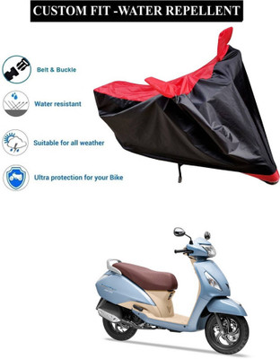 PAGORA Waterproof Two Wheeler Cover for TVS(Jupiter Grande, Red)