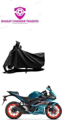 bhagat chander traders Waterproof Two Wheeler Cover for Yamaha(YZF R3, Black)