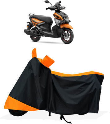 Tricway Two Wheeler Cover for Yamaha(RayZR 125 Fi, Orange)